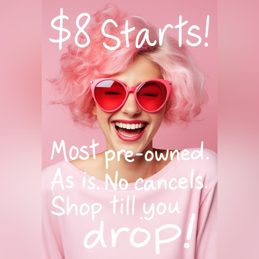 ✅ Unlisted $8 Starts 🛑 NO CANCELLATIONS ✅  ITEM'S ARE AS IS ‼️